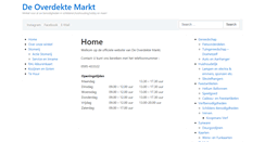Desktop Screenshot of deoverdektemarkt.com